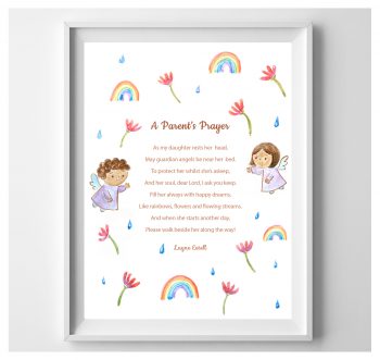 A parent’s prayer daughterFrame