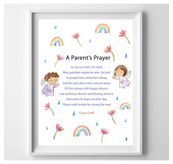 A parent’s prayer son Frame