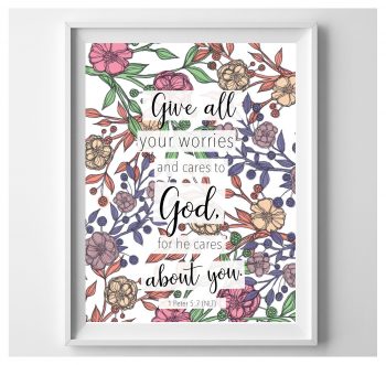 GIVE ALL YOUR WORRIESFrame