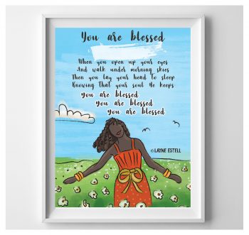 You are blessed frame